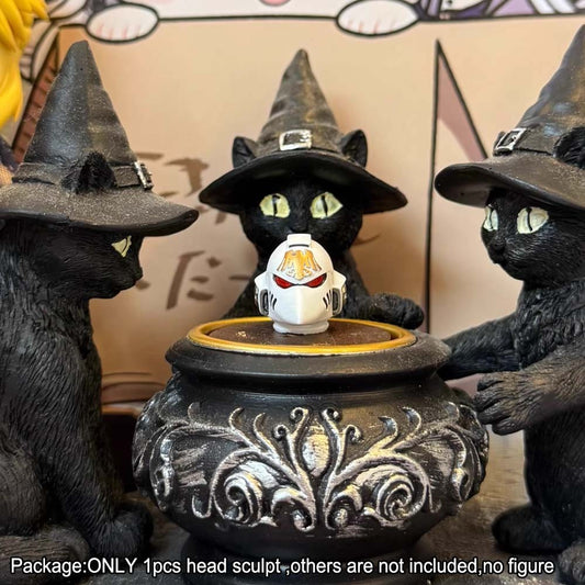 【PRE-ORDER】#B Premium Man Head Sculpt Head Model For DIY Joytoy Ultrmarines Action Figure