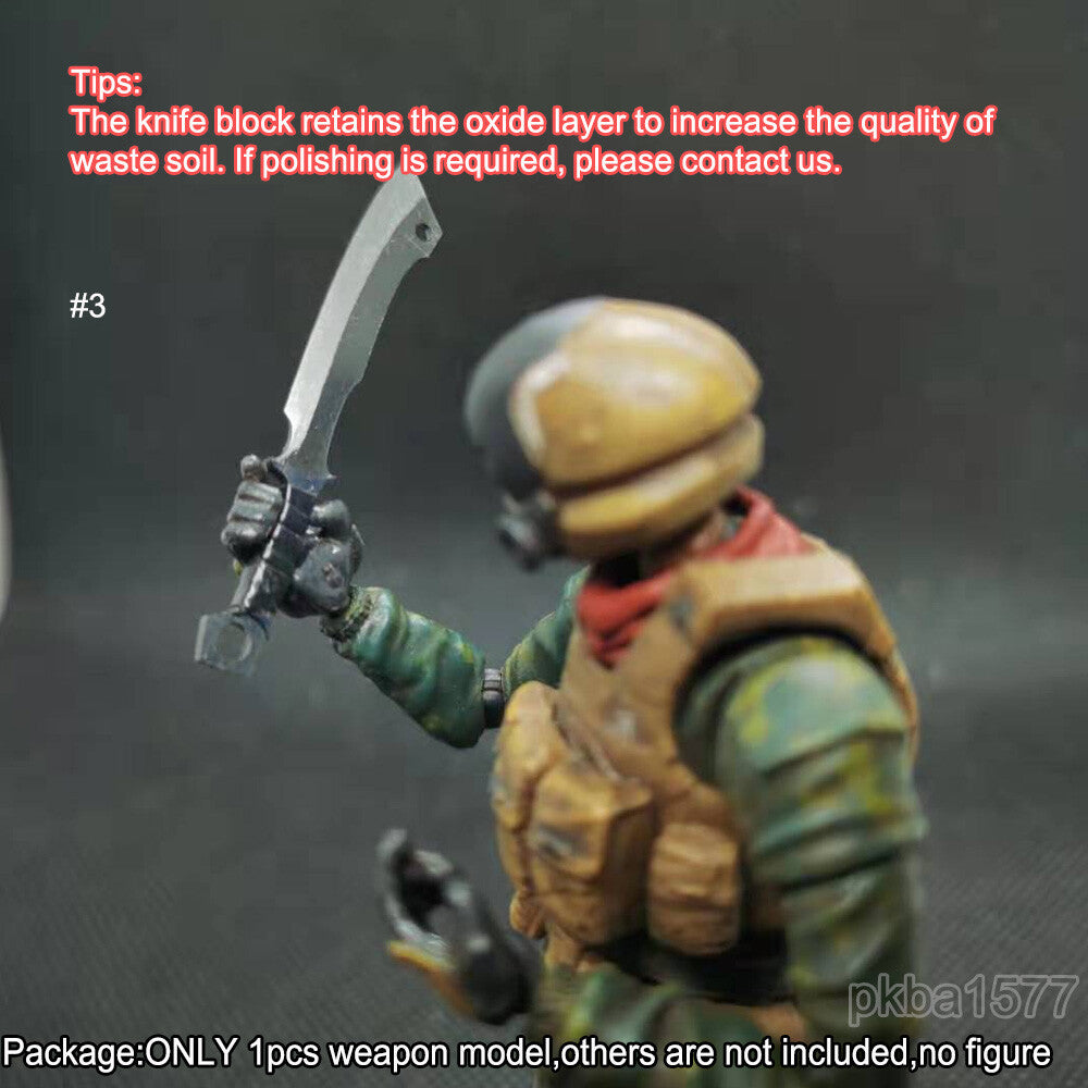 【PRE-ORDER】Handmade 1/18 Cool Metal Sword Weapon Model For Upgrade 3.75" Figure Accessory