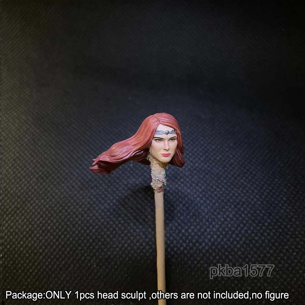 【PRE-ORDER】Premium 1/18 Beauty Female Lady Head Sculpt Helmet For DIY 3.75" Action Figure