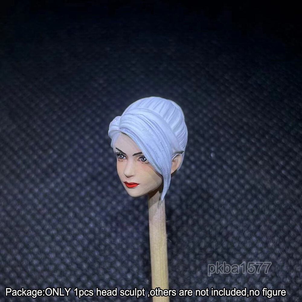 【PRE-ORDER】Premium 1/18 Ghost Blade Female Girl Head Sculpt Soldier Head For 3.75" Figure