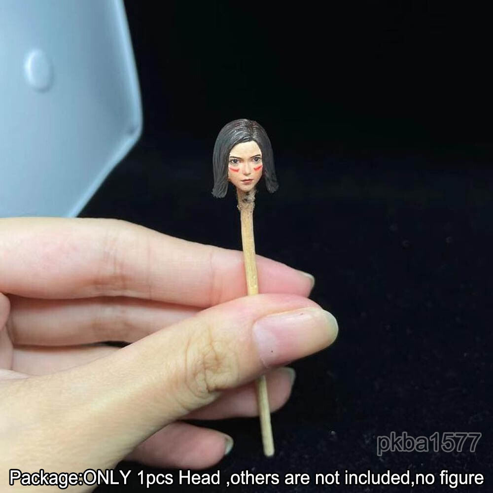 【PRE-ORDER】Premium Painted 1/18 Alita Battle Angel Head Sculpt Female Head For 3.75" Figure