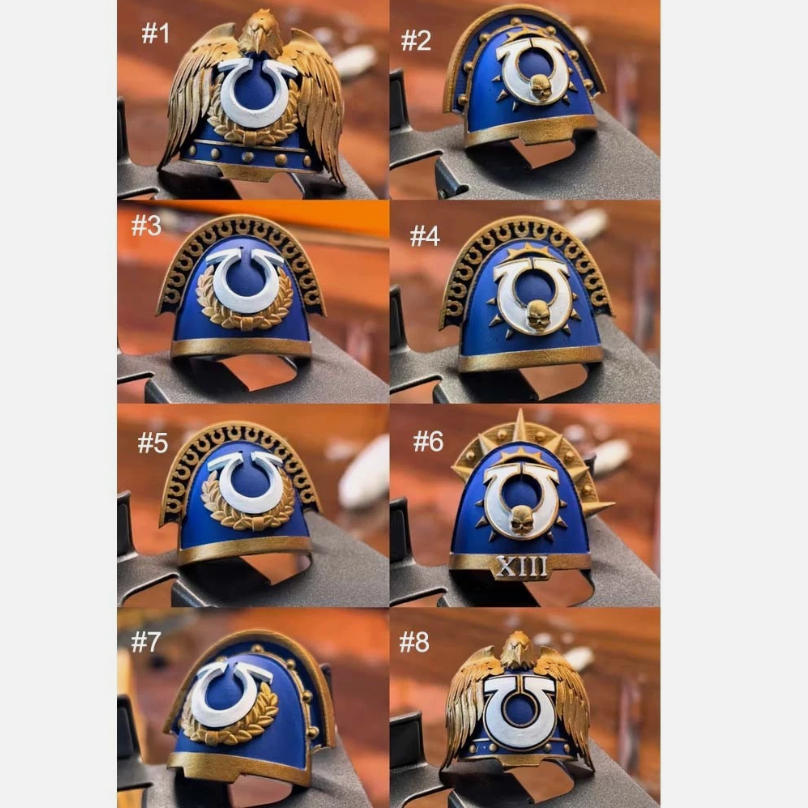 【PRE-ORDER】Single Premium Pauldron Shoulder Armor For Joytoy Warhammer 40 Ultramarine Figure