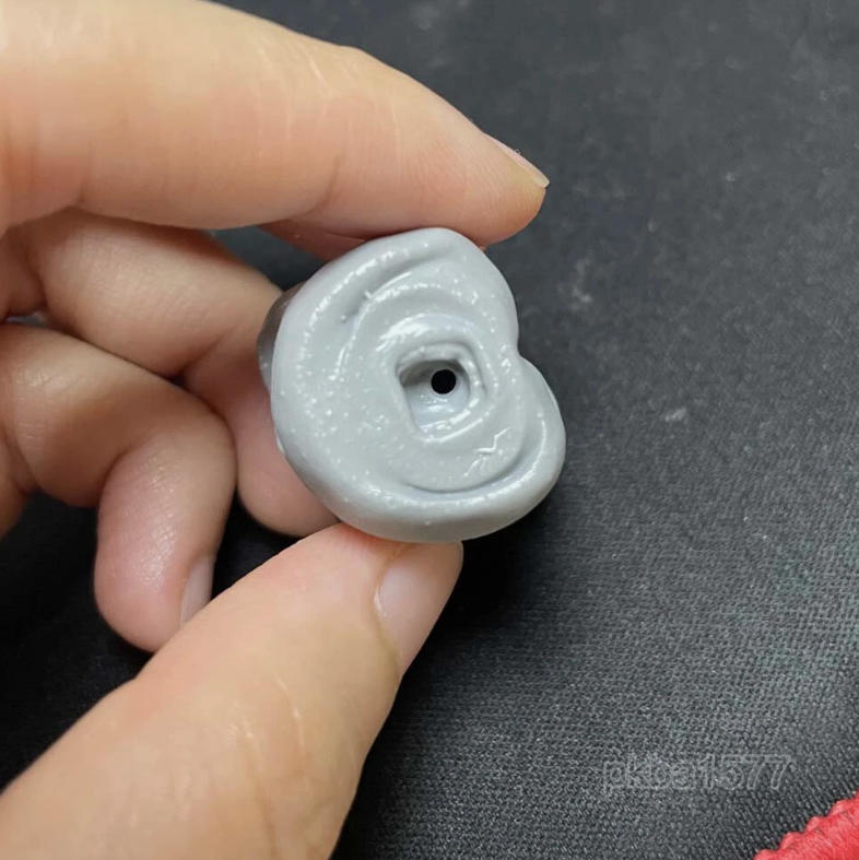Unpainted 1/18 Single Upper Torso Model Body Arms For DIY 3.75'' Male Figure