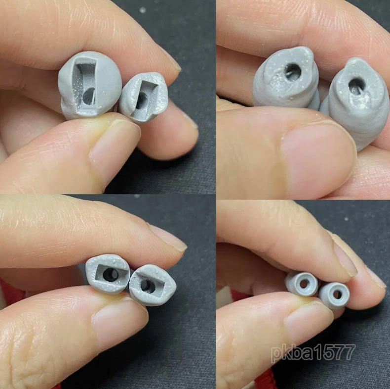Unpainted 1/18 Single Upper Torso Model Body Arms For DIY 3.75'' Male Figure