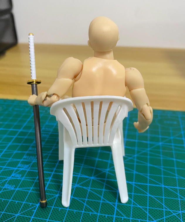 【PRE-ORDER】Painted 1/12 Scale Yamato Sword Weapon Model For DIY 6" Action3Atoys shf figma Mezco