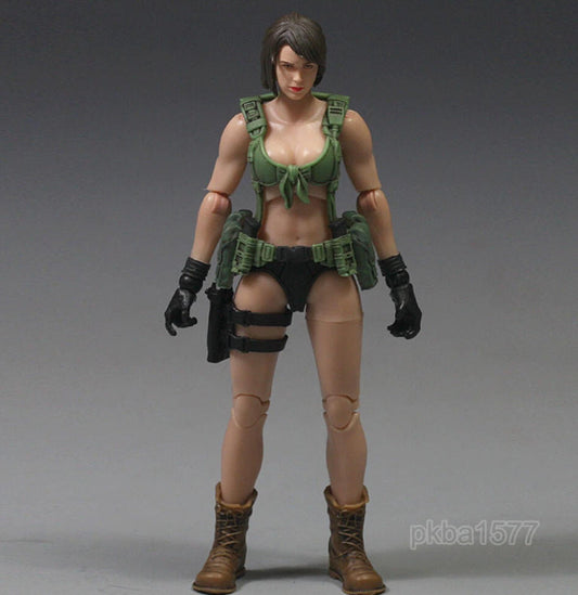 2pcs Quiet Female Action Figures