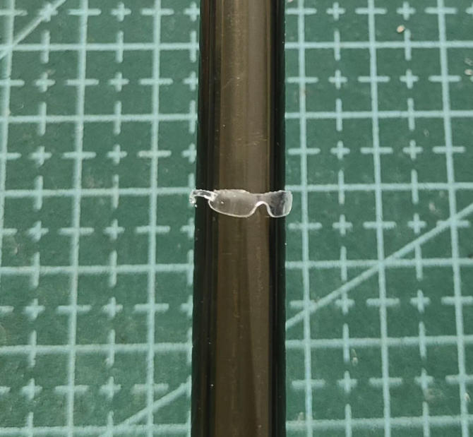 5pcs Unpainted 1/18 Eye Glasses Decor For 3.75" Action Figure Joytoy Acid Rain