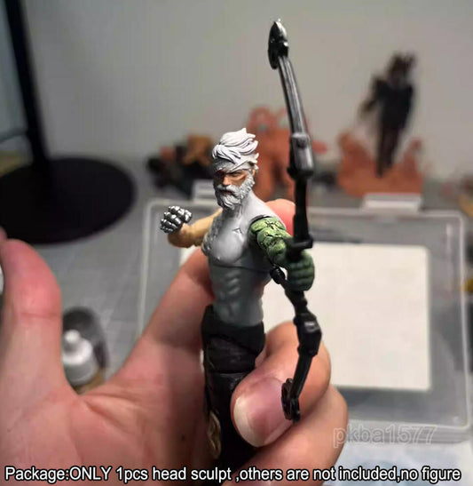 【PRE-ORDER】Premium 1/18 Gauze Bandage Man Hat Head Sculpt Soldier Head For 3.75" Figure