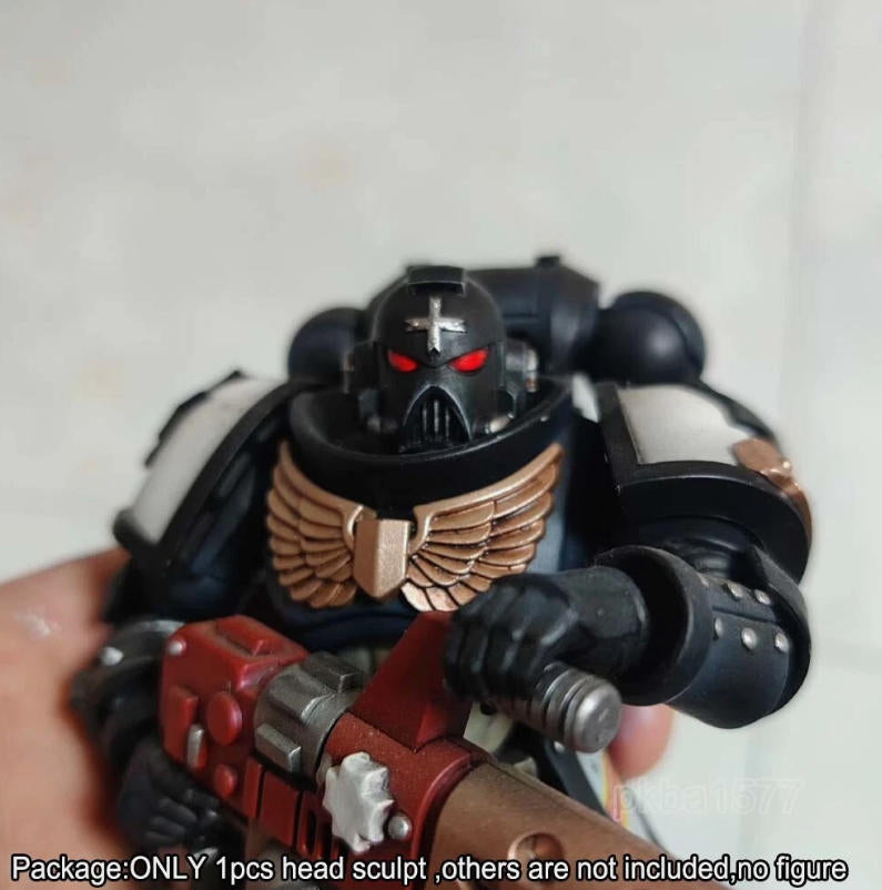 【PRE-ORDER】Premium mk7 Man Head Sculpt Model For Joytoy War hammer Action Figure