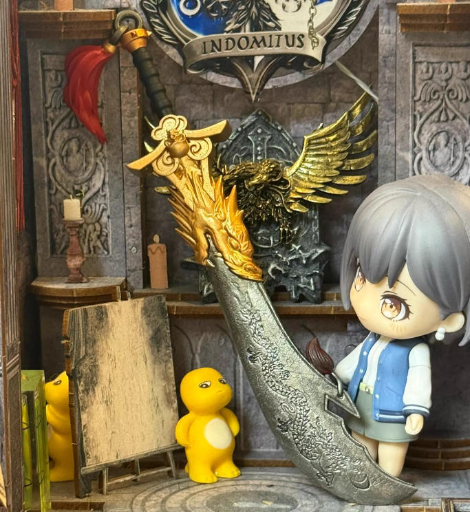 【PRE-ORDER】Premium Painted Sword Weapon For joytoy warhammer 40k Figure