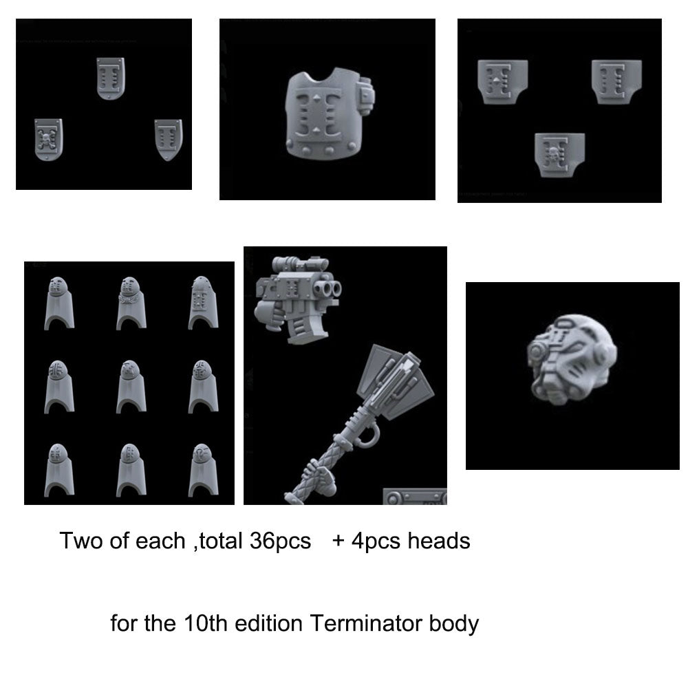 40pcs Unpainted items