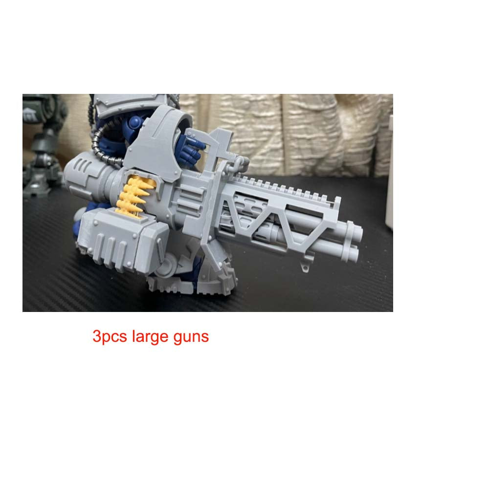 【PRE-ORDER】3pcs Unpainted Large Guns Models