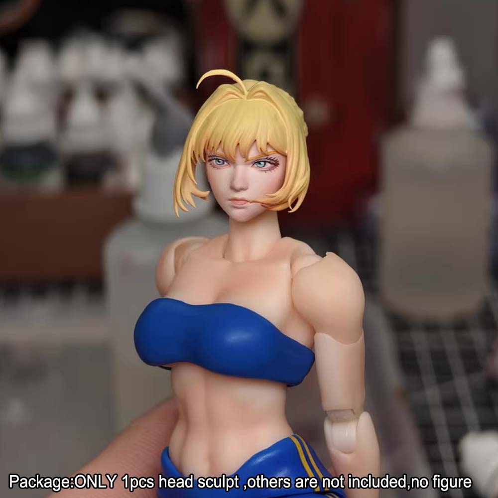 【PRE-ORDER】Premium 1/12 Beauty saber Altria Head Sculpt Model For 6" Romankey Figure