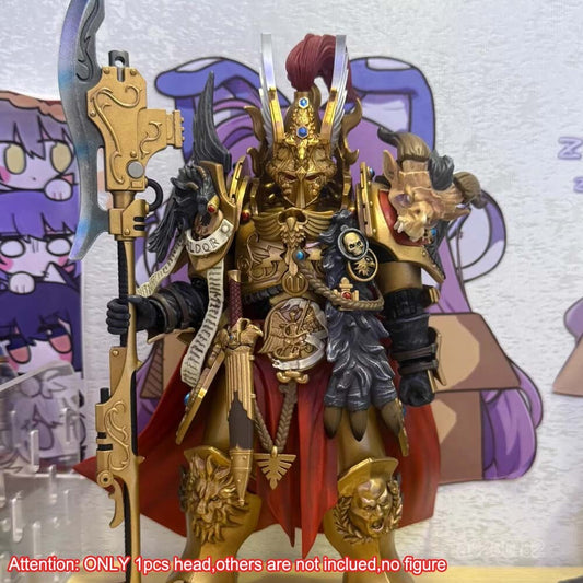 【PRE-ORDER】 Delicate Painted Male Head Sculpt Mdoel For DIY Joytoy Valdor Action Figure