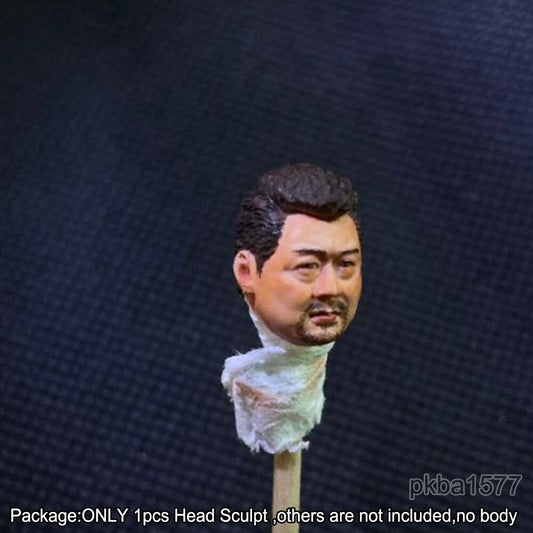 【PRE-ORDER】Premium 1/18 Ma Tong Seok Man Head Sculpt Male Soldier Head For 3.75" Figure