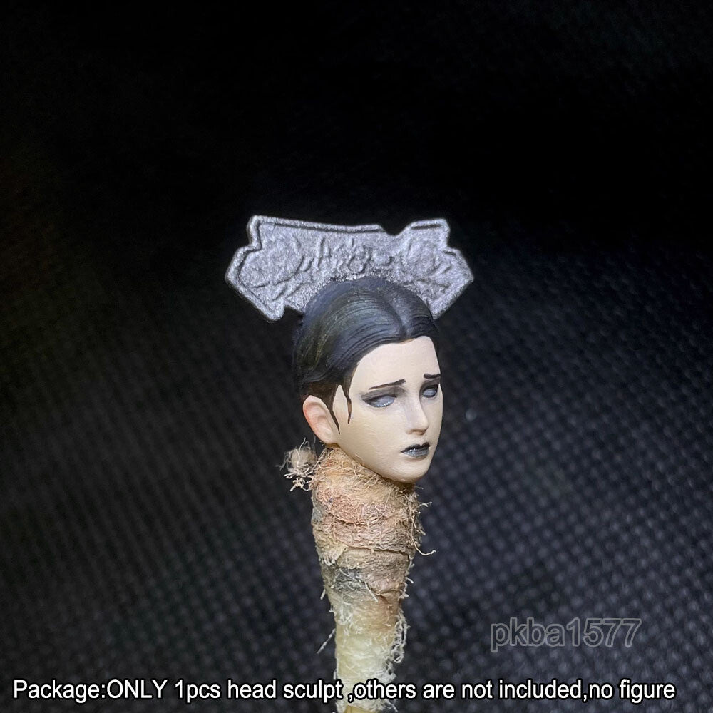 【PRE-ORDER】Premium 1/18 Ghost Female Girl Head Sculpt Soldier Head For 3.75'' Action Figure