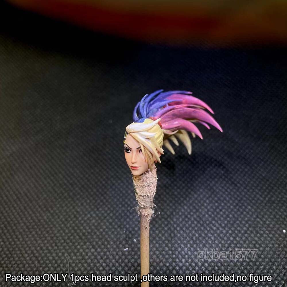 【PRE-ORDER】Premium 1/18 Akali Female Beauty Head Sculpt Soldier Head For 3.75" Figure