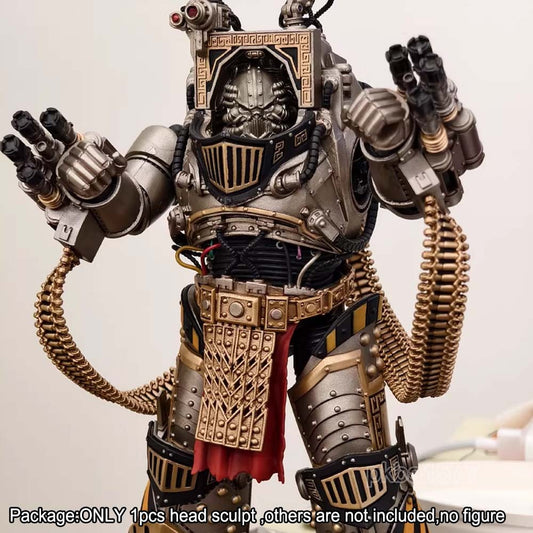 【PRE-ORDER】Premium Soldier Head Sculpt Model For Joytoy iron Hand Perturabo Acion Figure