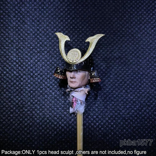 【PRE-ORDER】New Premium 1/18 Kitano Takeshi Head Sculpt Male Soldier Head For 3.75" Figure