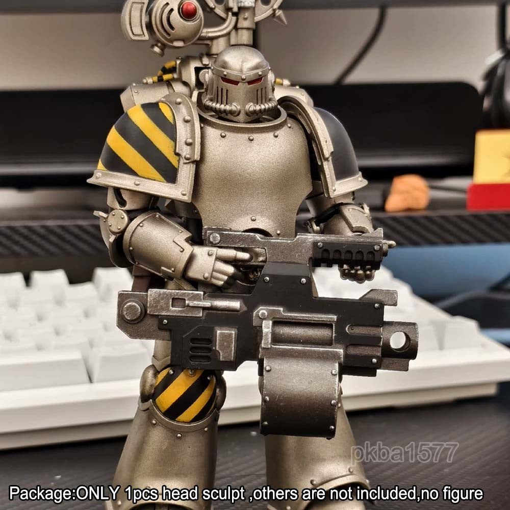 【PRE-ORDER】Premium Painted Male Head Sculpt Model For Joytoy Iron Warrior Action Figure