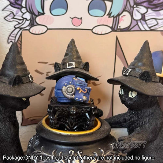 【PRE-ORDER】Premium Painted Soldier Head Sculpt Mdoel For Joytoy Ultramarines Action Figure