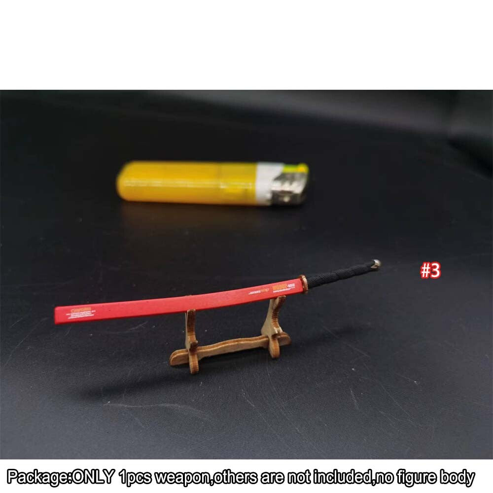 【PRE-ORDER】Handmade 1/18 Metal Nihontou Sword Weapon Model For 3.75'' Action Figure