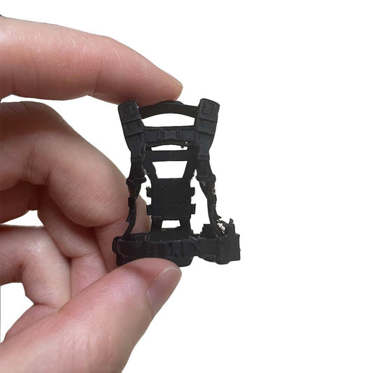 #1 1/18 Vest Waistcoat Body Armor Coat Model For 3.75" Joytoy Acid Rain Figure