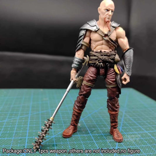 【PRE-ORDER】Handmade 1/18 Metal Stick Weapon Replace For DIY 3.75" Action Figure