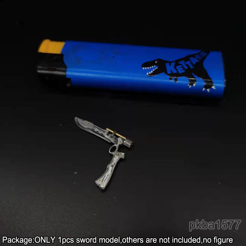 【PRE-ORDER】Handmade 1/18 Metal Gun Sword Weapon Model For 3.75" joytoy bfs Figure Accessory