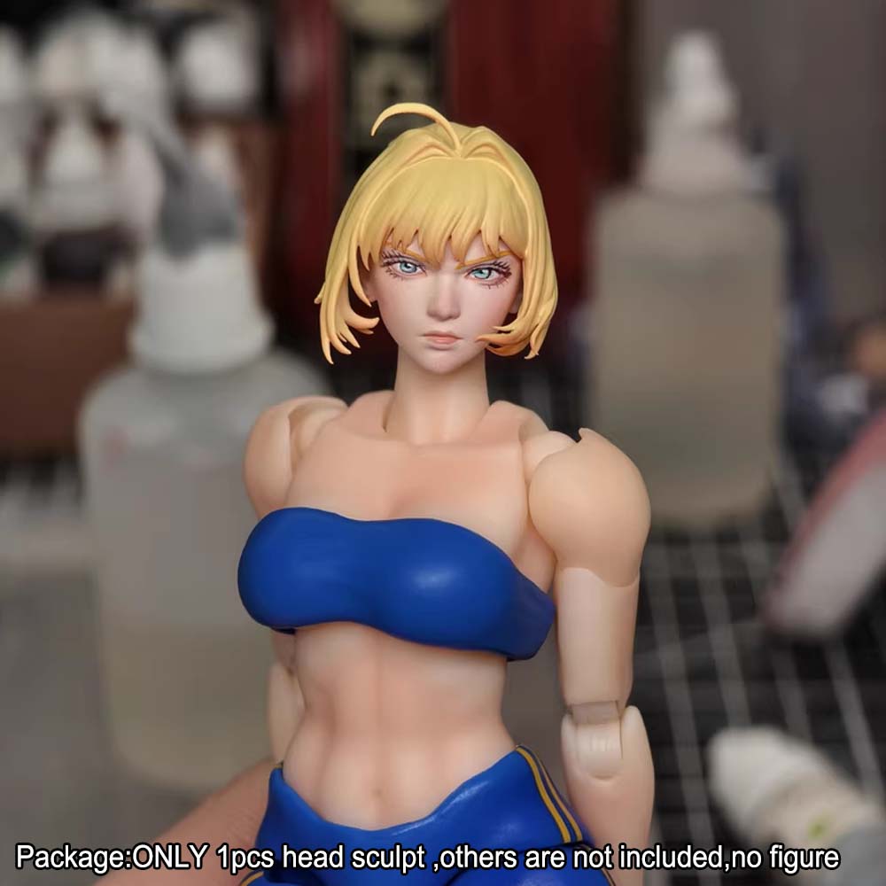 【PRE-ORDER】Premium 1/12 Beauty saber Altria Head Sculpt Model For 6" Romankey Figure
