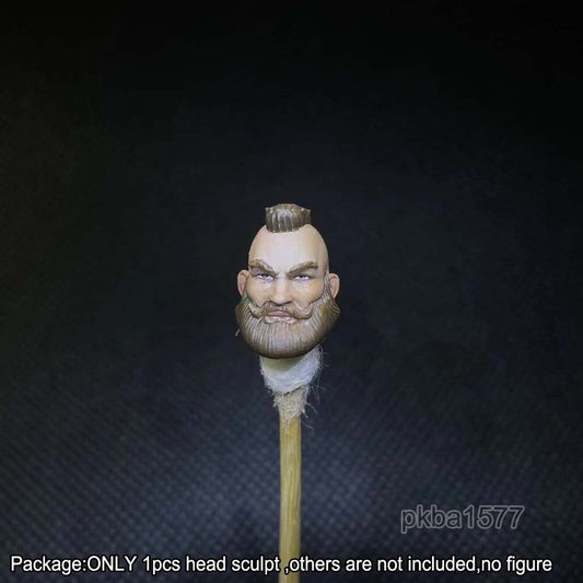 【PRE-ORDER】Premium 1/18 Man With beard Head Sculpt Soldier Head For 3.75" Acid Rain Figure