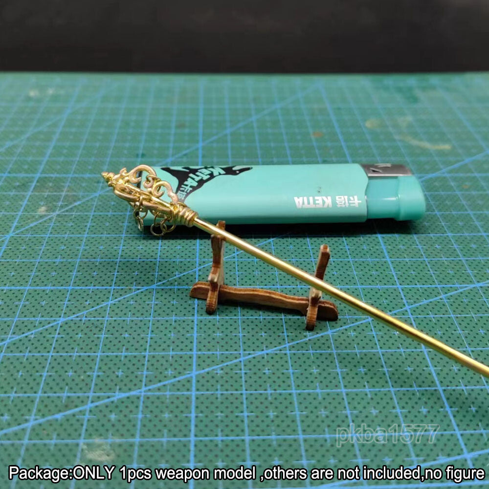 【PRE-ORDER】Handmade 1/18 Metal Sword Weapon Stick Model For 3.75" Action Figure Accessory