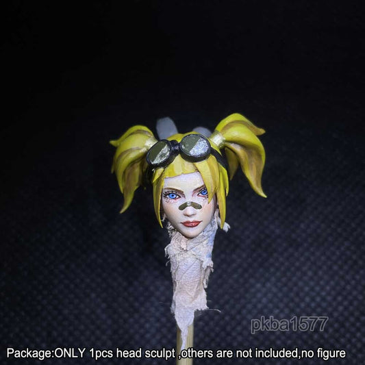 【PRE-ORDER】Premium 1/18 Female Beauty Girl Head Sculpt Solider Head For 3.75" bfs Figure