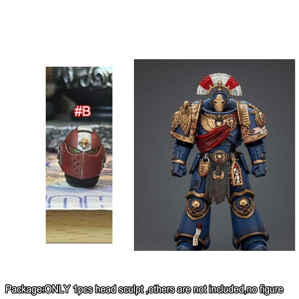 【PRE-ORDER】Premium Man Head Sculpt Head Model For Joytoy Ultramarines Relic Secundus Figure