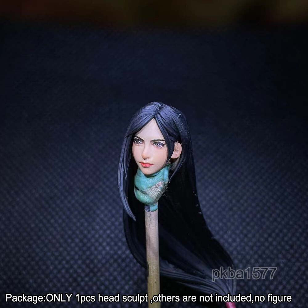 【PRE-ORDER】New Premium 1/18 Tifa Lockhart Female Head Sculpt Soldier Head For 3.75" Figure