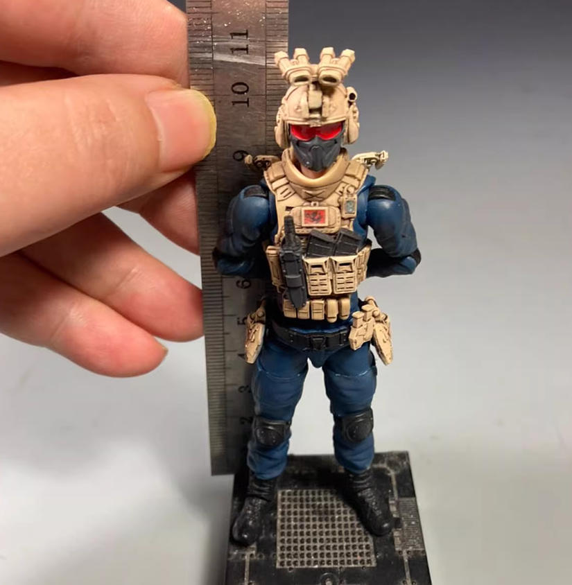 【PRE-ORDER】 Premium Painted 1/18 3.75" Male Soldier Action Figure Toy Xmas Gift