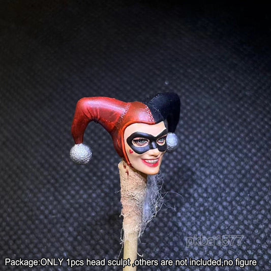 【PRE-ORDER】Premium 1/18 Evil Girl Female Head Sculpt Soldier Head For 3.75" Action Figure