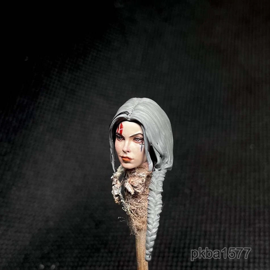 Premium 1/18 Female Head Sculpt for Joytoy Sister Silence