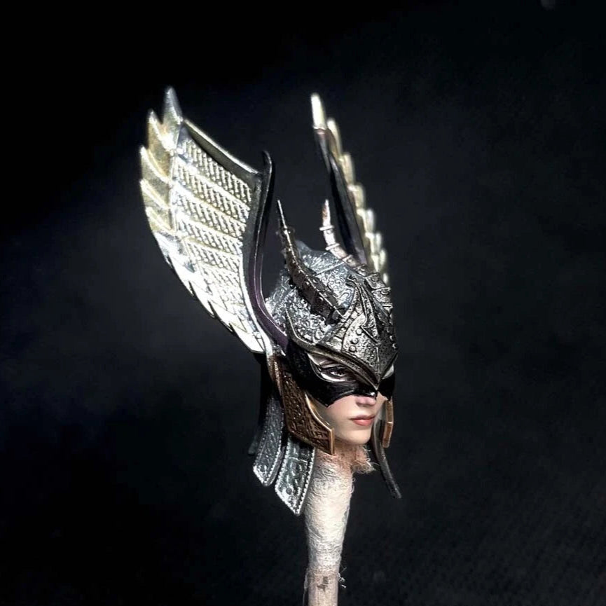 Premium 1/18 Female Angel Head Sculpt for 3.75" Action Figure