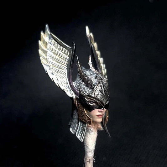 Premium 1/18 Female Angel Head Sculpt for 3.75" Action Figure