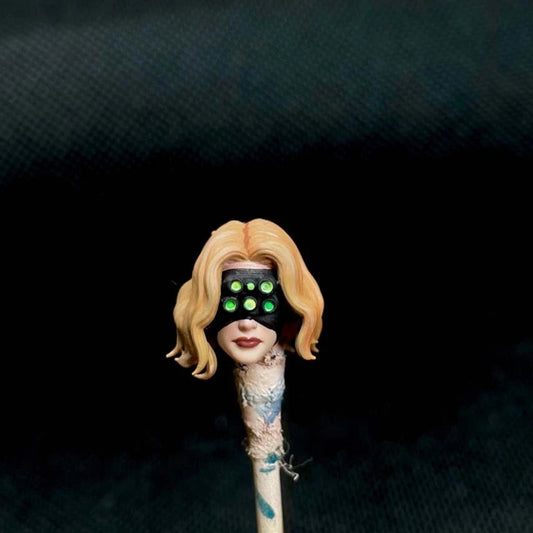 Premium 1/18 Scale Black Widow Head Sculpt for Joytoy Figures