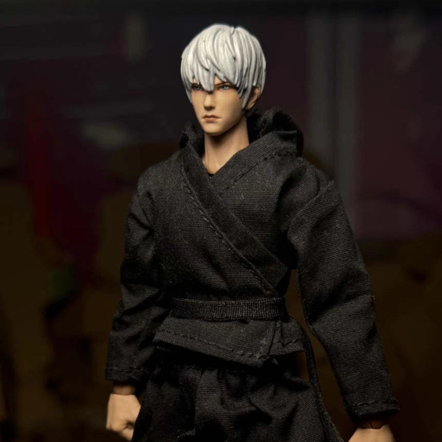 Premium Painted 1/12 Man Head Sculpt for Action Figures