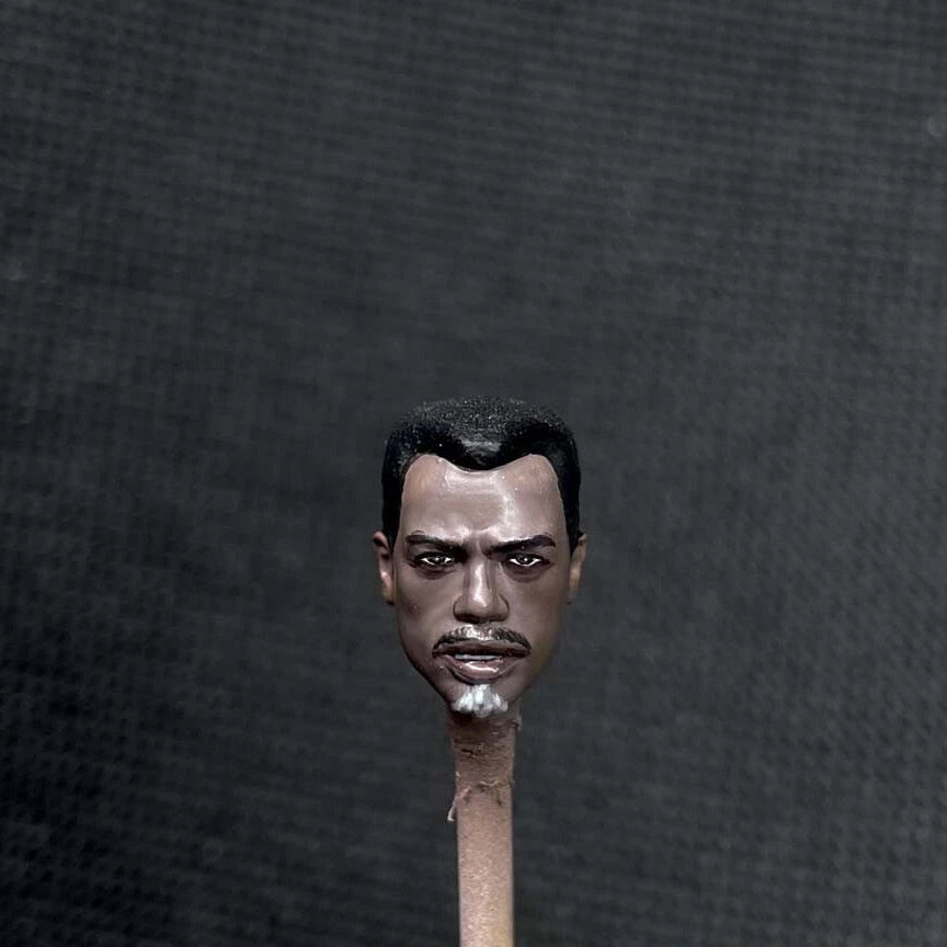 Premium 1/18 Old Man Soldier Head Sculpt for DIY Figures