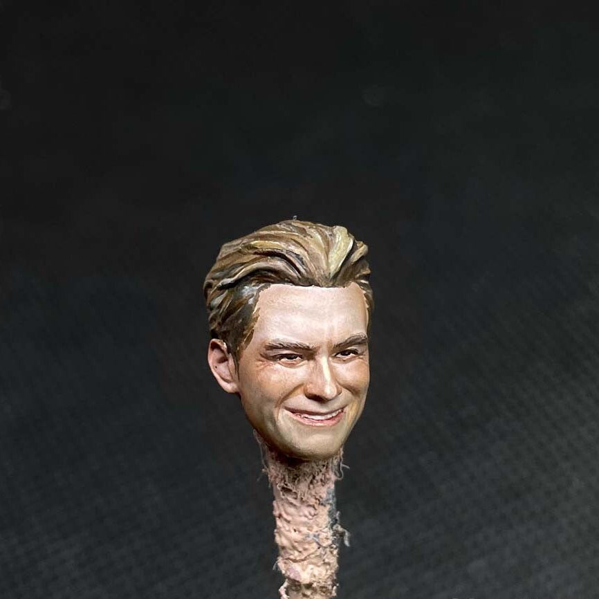 Premium 1/18 Smile Homelander Head Sculpt for Action Figures