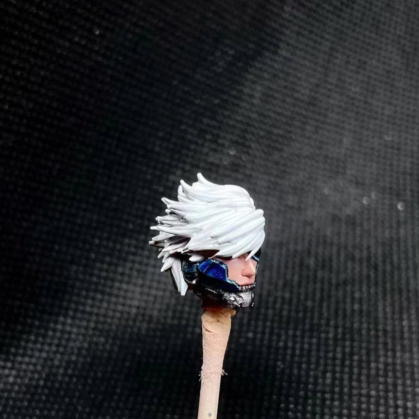 Premium Painted 1/18 Scale Soldier Head for 3.75-inch Action Figures