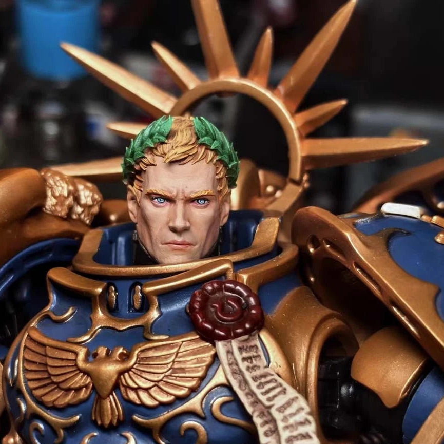 Joytoy Roboute Guiliman Premium 1:18 Scale Head Sculpt Figure