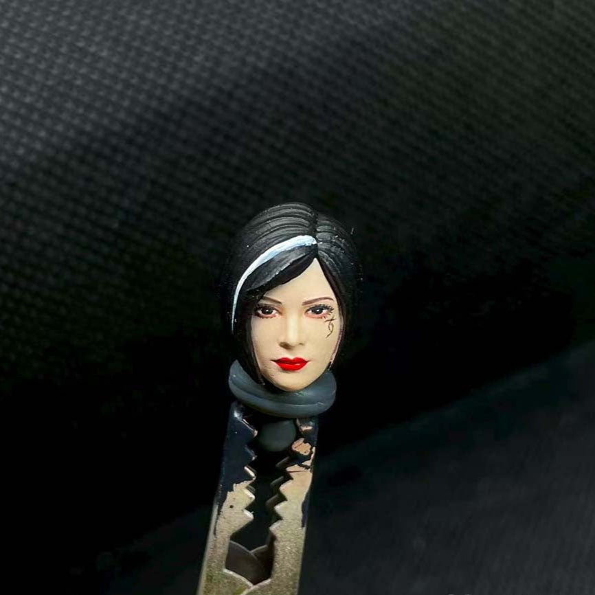 Premium 1/18 Ada Female Head Sculpt for Joytoy Figure
