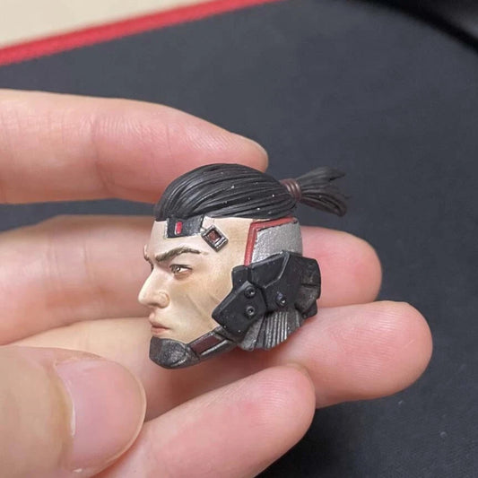 Premium 1/12 Scale Cyberpunk Head for 6" Action Figure