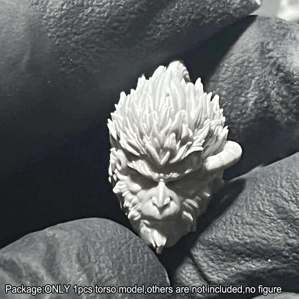 Unpainted 1/18 Punk Torso Chest Model for 3.75" Joytoy Acid Rain Action Figure