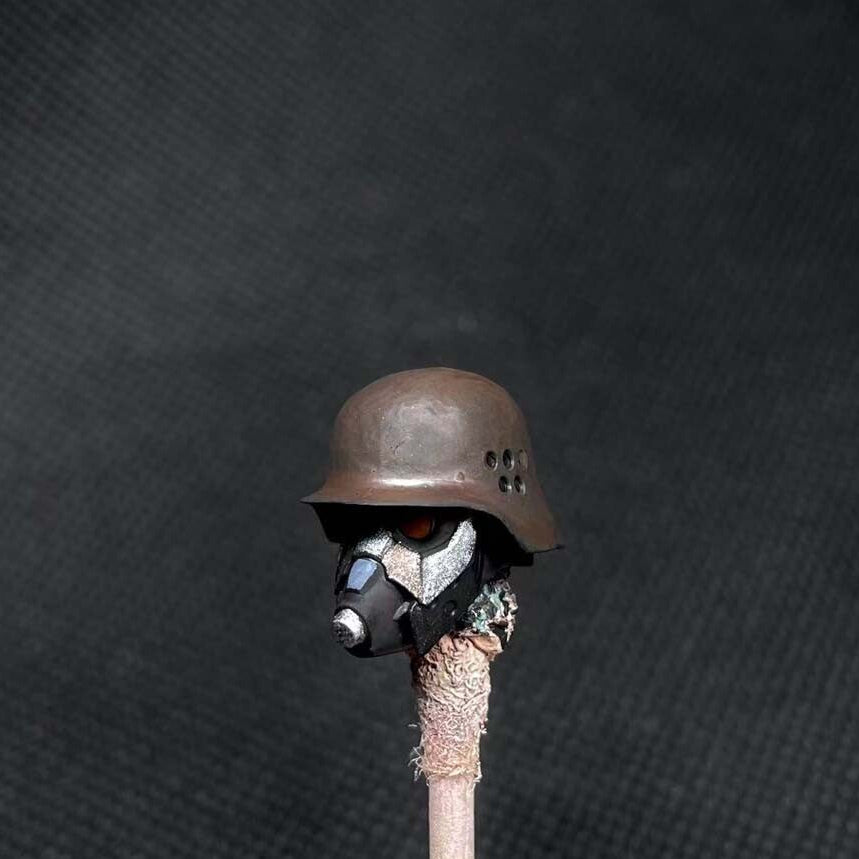 Premium 1/18 Hat Man Head Sculpt for Joytoy Acid Rain